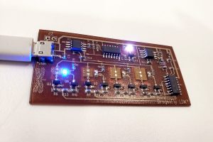 3D printed electronic capacitor