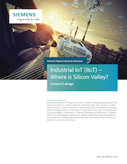 Industrial IoT (IIoT) – Where is Silicon Valley?